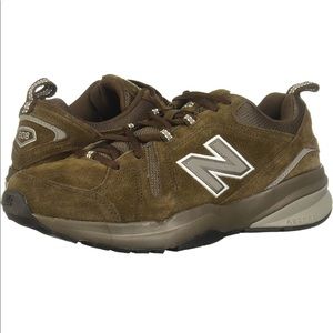 New Balance Men's 608 V5 Casual Comfort Cross Trainer Size 11.5 WIDE in Brown